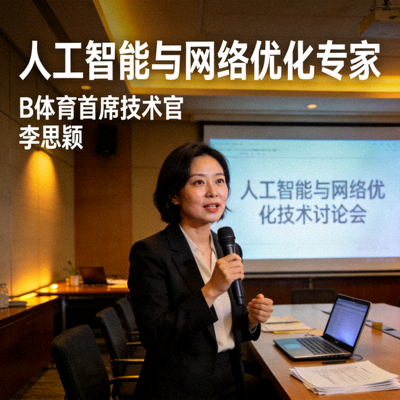B体育首席技术官李思颖女士在技术讨论会上发言 - 人工智能与网络优化专家