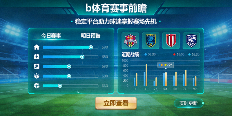 b体育赛事前瞻界面，稳定平台助力球迷掌握赛场先机