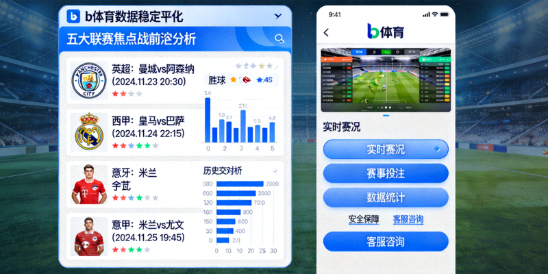 五大联赛焦点战前瞻分析图表与b体育稳定平台界面